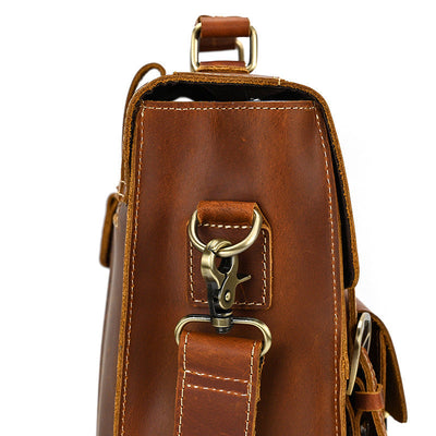 Leder-Cabrio-Rucksack | GIRONA