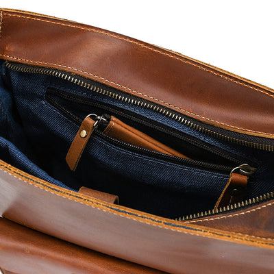 Leder-Cabrio-Rucksack | GIRONA