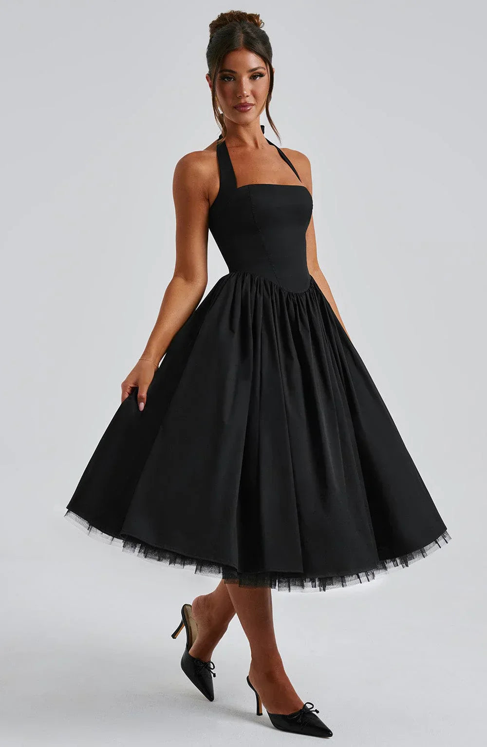 Celina™ - Monaco Grace Korsett Midikleid