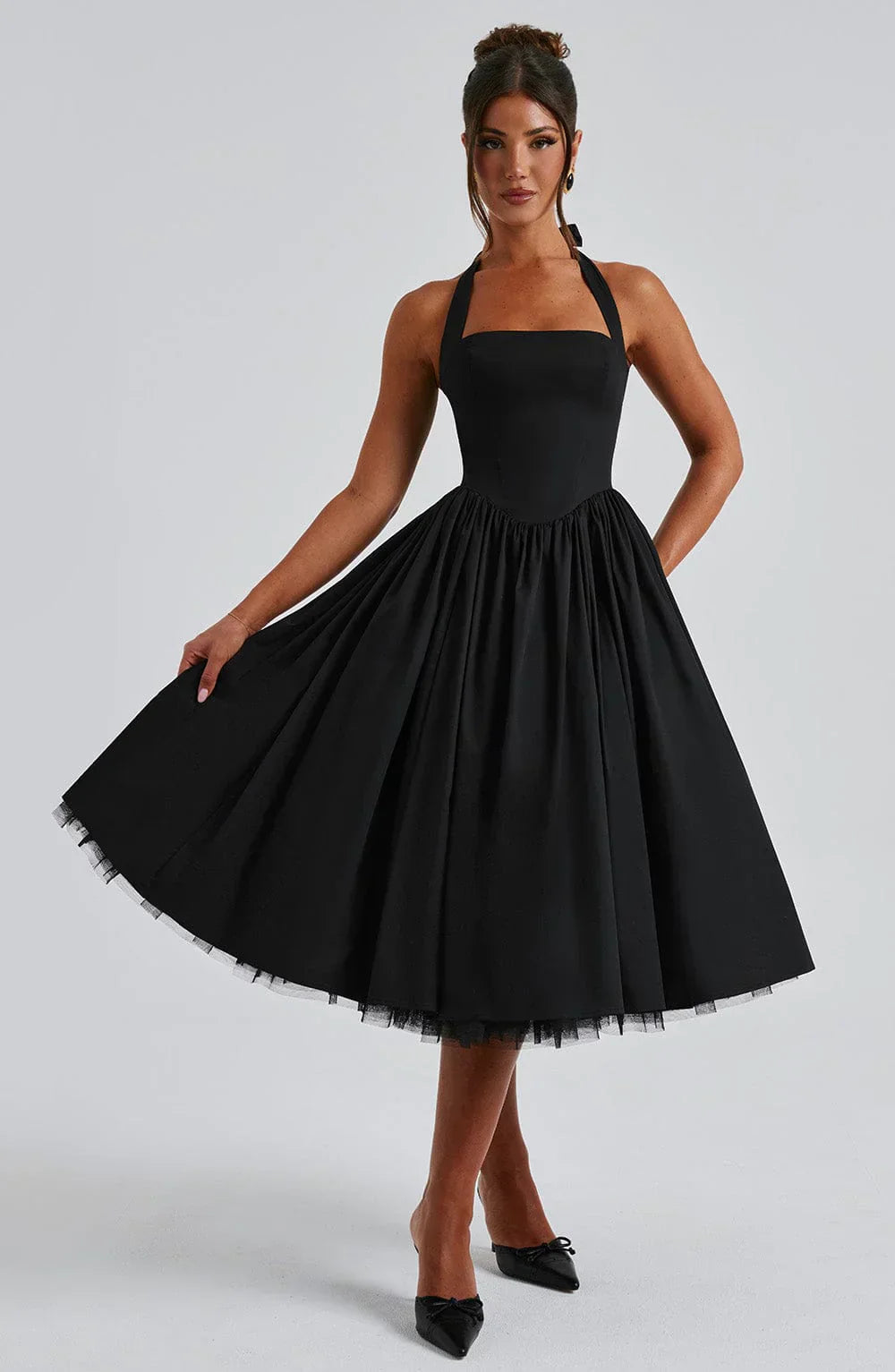 Celina™ - Monaco Grace Korsett Midikleid