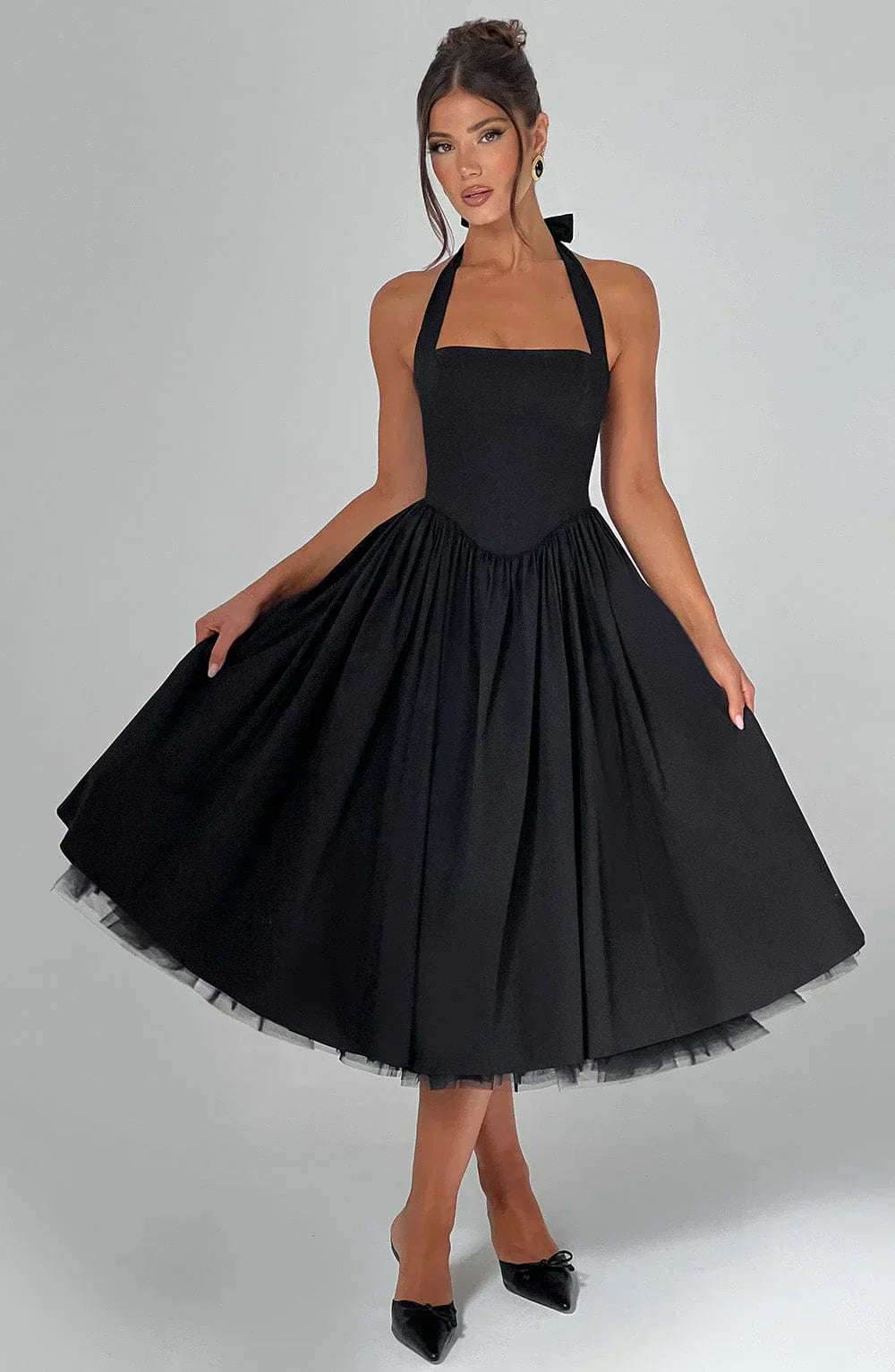 Celina™ - Monaco Grace Korsett Midikleid
