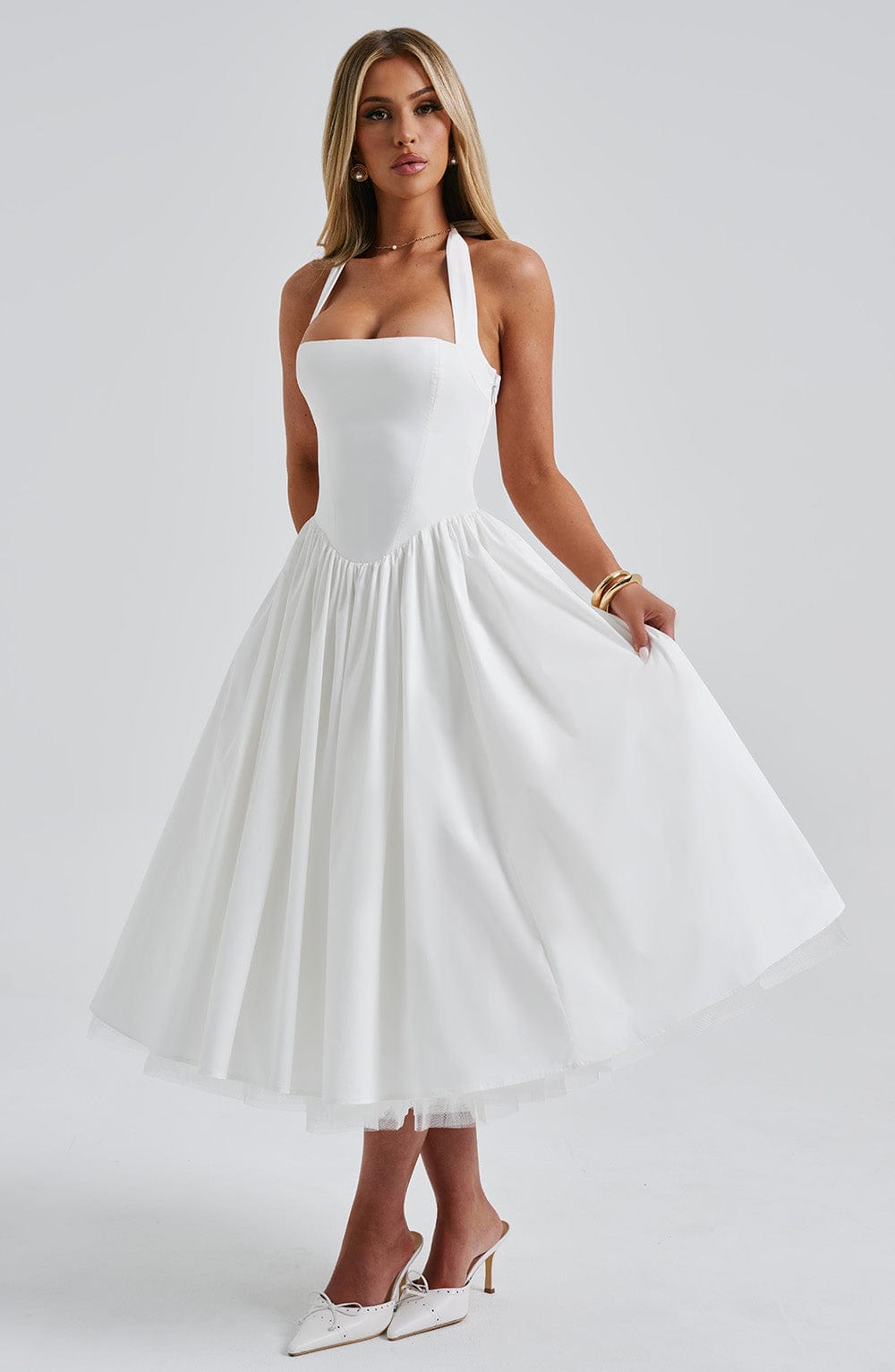Celina™ - Monaco Grace Korsett Midikleid