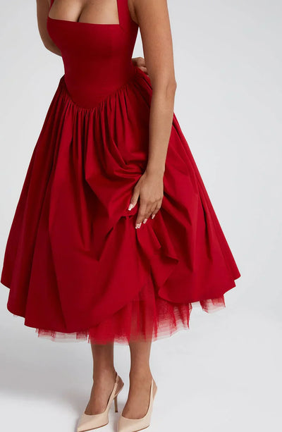 Celina™ - Monaco Grace Korsett Midikleid