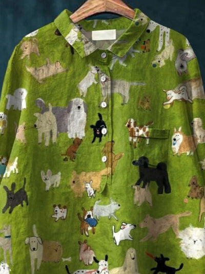 Bluey™ - Hunde-Kunst-Shirt
