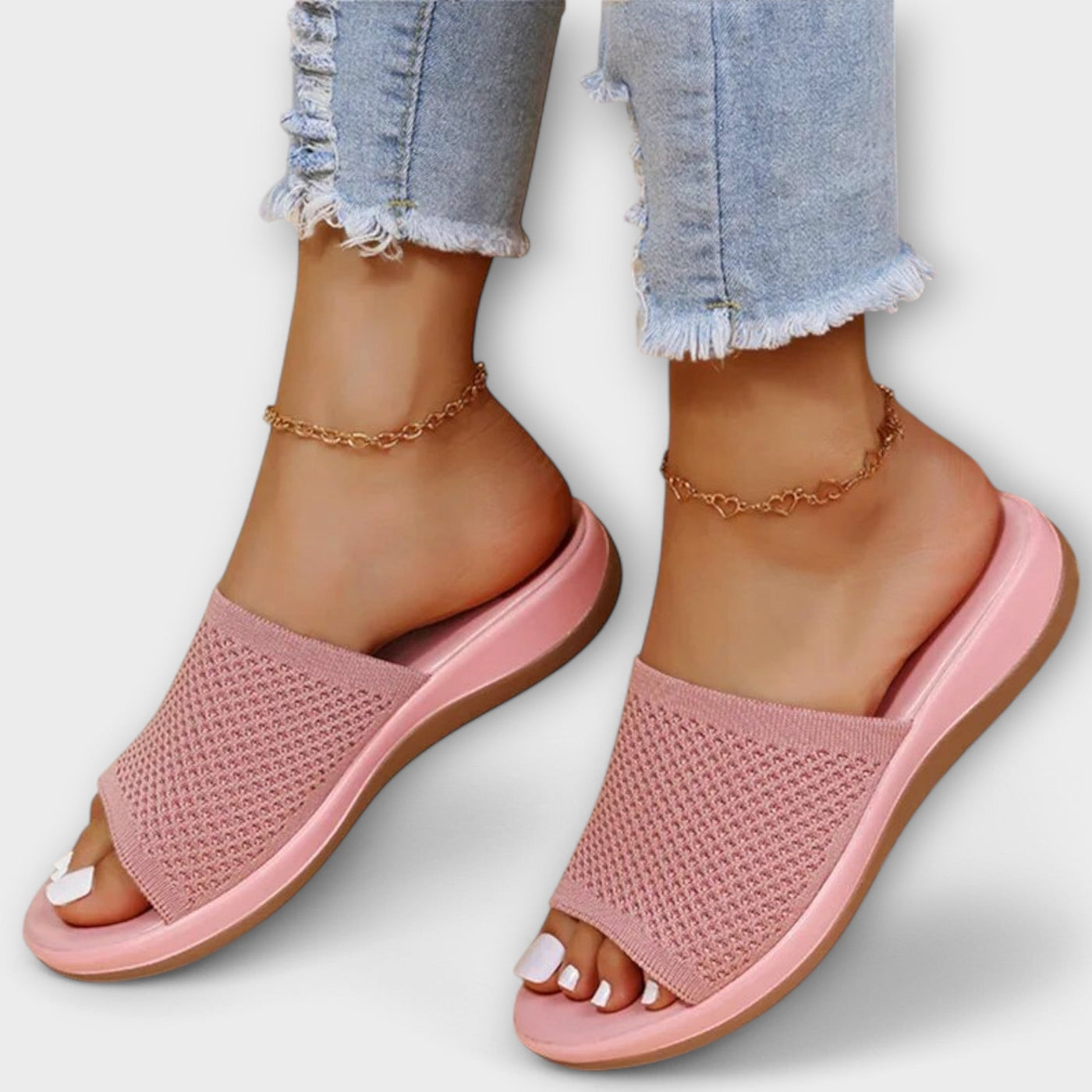 Pantoffel Sandalen - Bequeme Hausschuhe