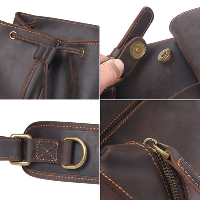 Flam™ - Rucksack aus Leder
