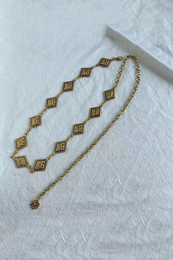 Svea™ Retro Geometrische Taille Kette