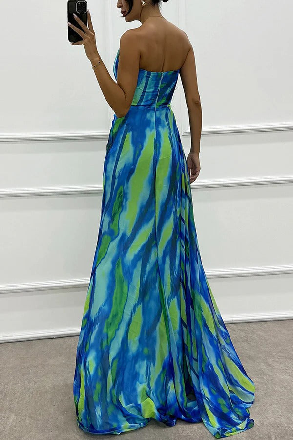 Tilda™ - Vibrierendes Maxikleid