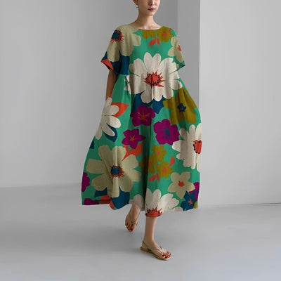 Soléane™ – Böhmisches Blumenkleid