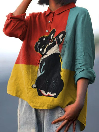 Charlotte™ - Hunde-Kunst-Shirt