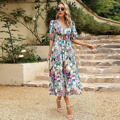 Grace™ - Kleid mit V-Ausschnitt