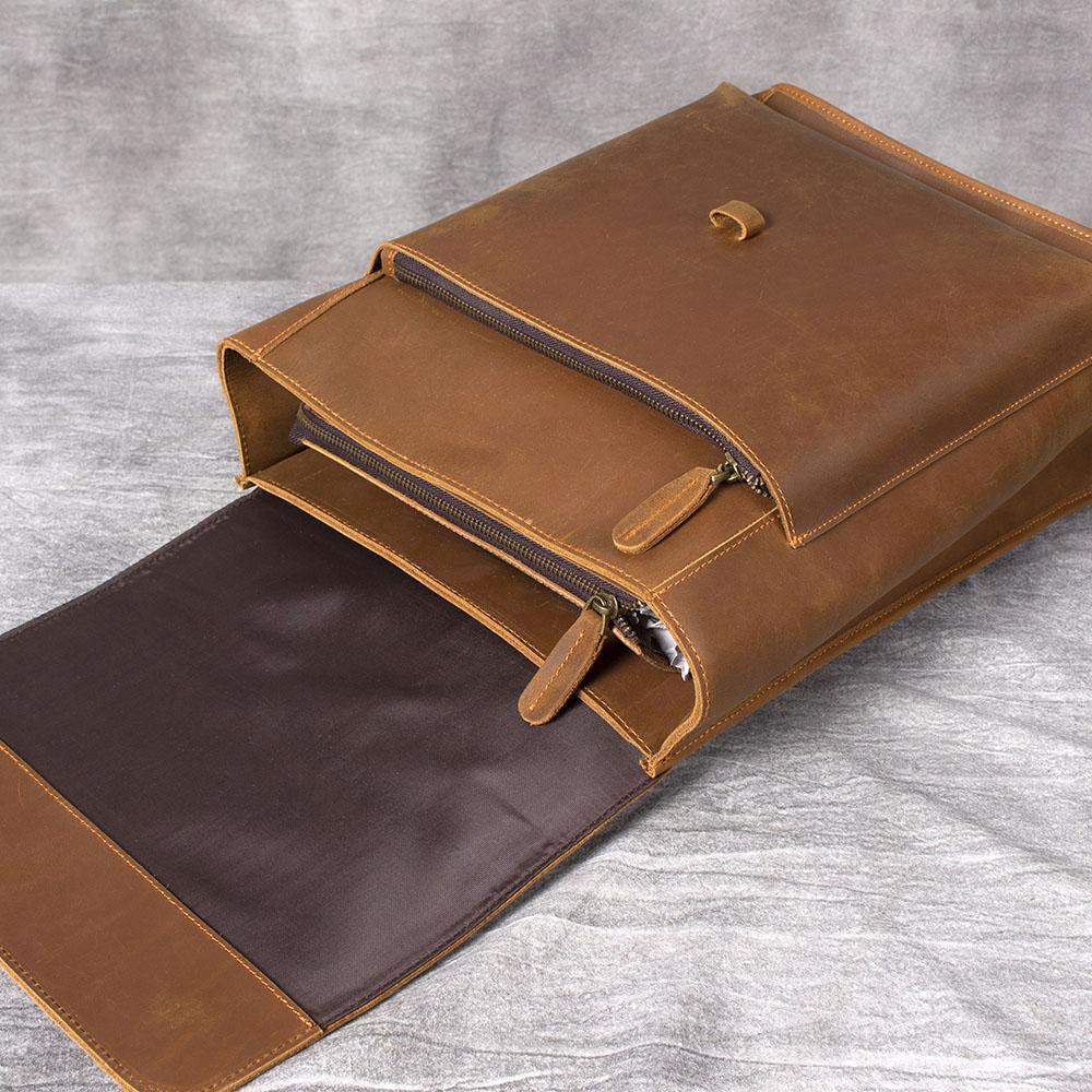 Lugano™ - Business-Rucksack aus Leder