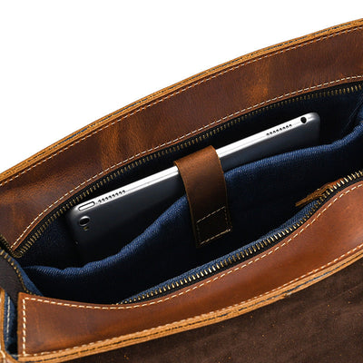 Leder-Cabrio-Rucksack | GIRONA