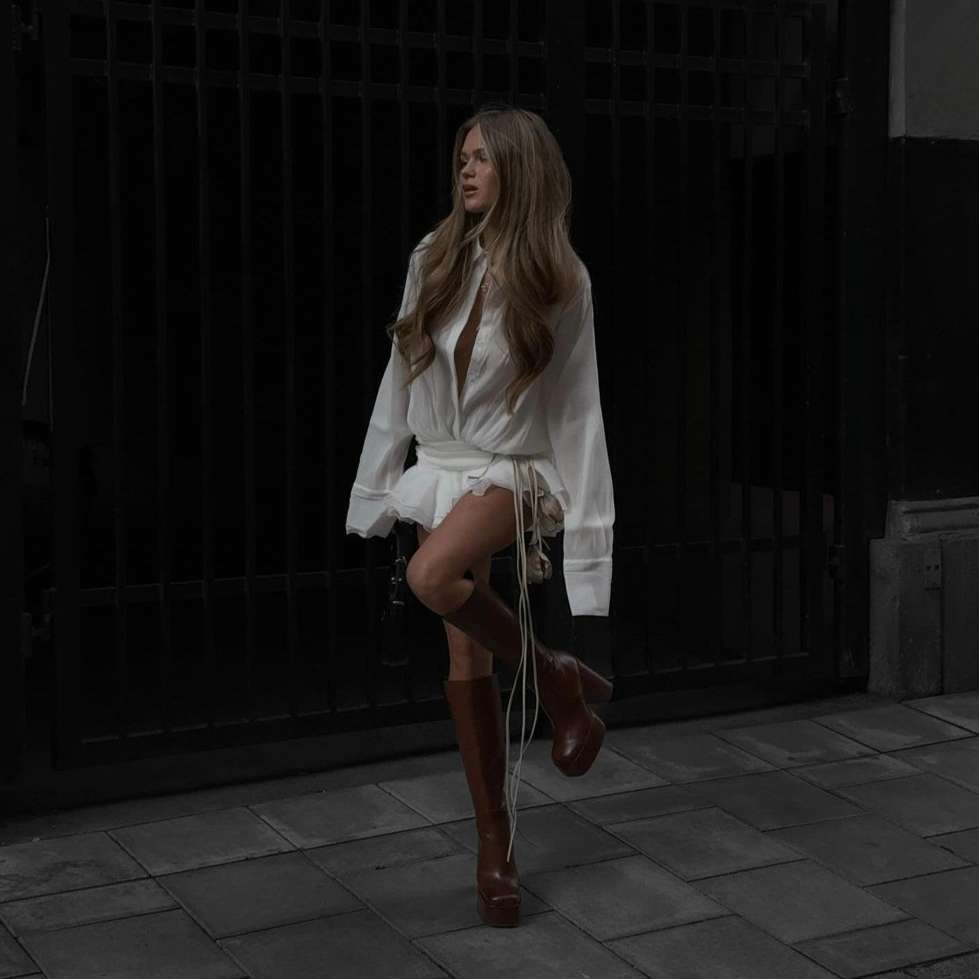 Marlene™ - Plissiertes Minikleid