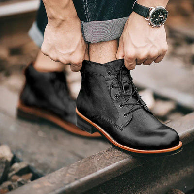 Hunter - Leder Herrenstiefel