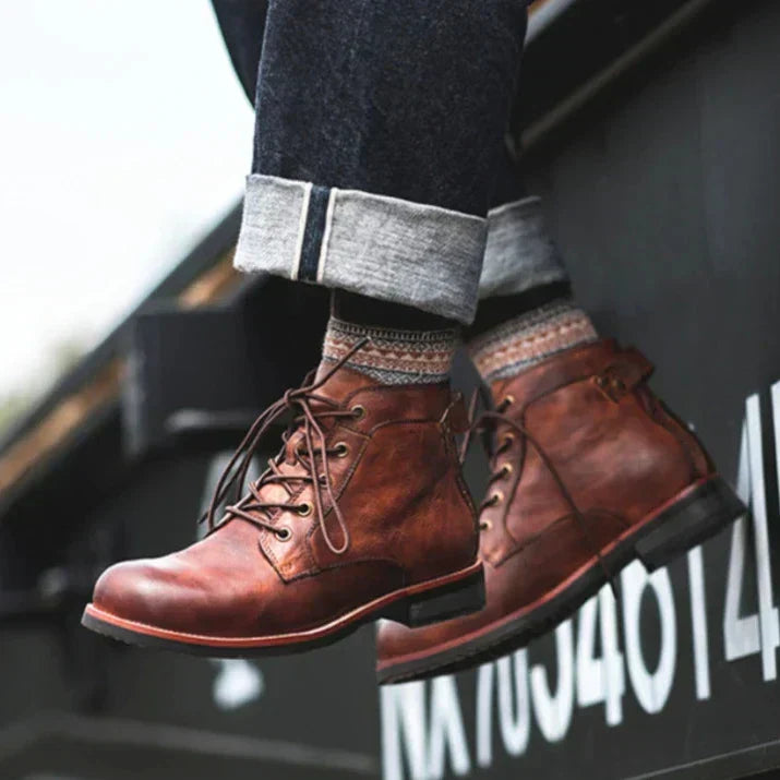 Hunter - Leder Herrenstiefel