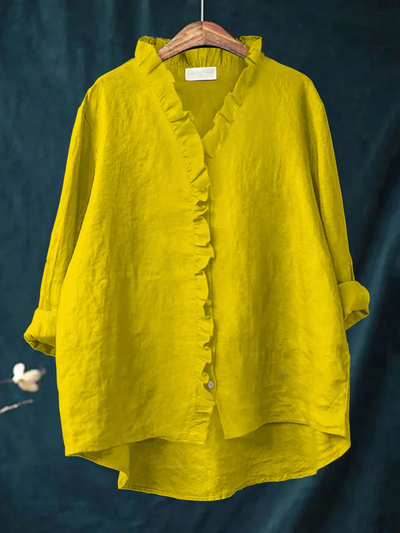 Tifannie™ - Bluse mit Rüschenkante