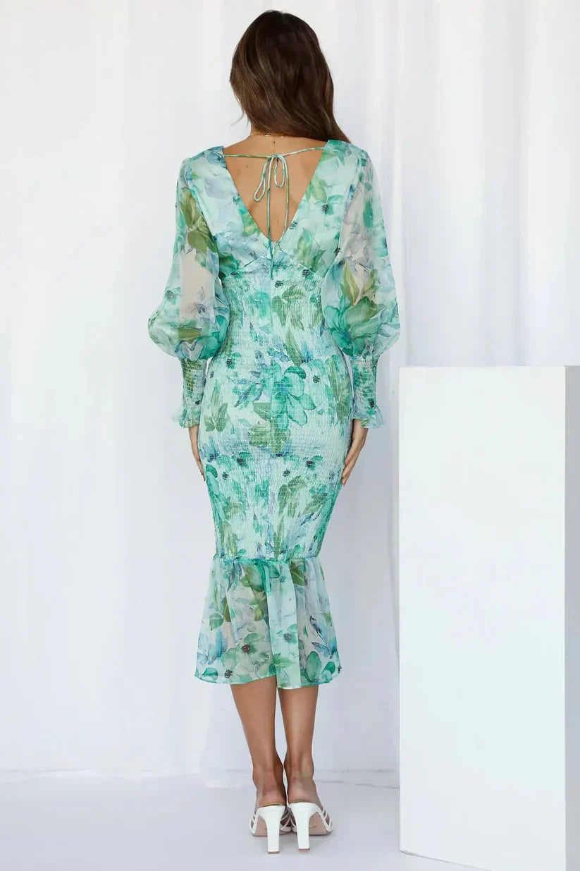 Hanna™ - Atemberaubendes Blumenkleid