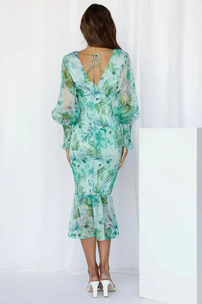 Hanna™ - Atemberaubendes Blumenkleid