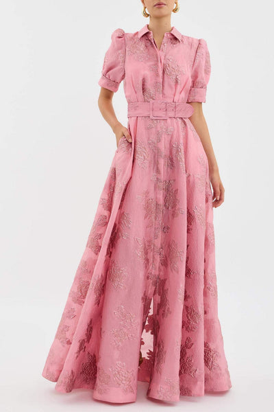 Anabella - Kurzes Kleid mit Puffärmeln