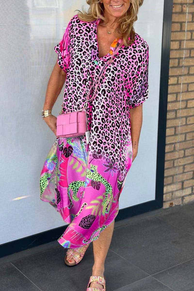 Amanda™ - Lässiges Leopardenkleid