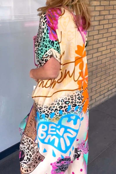 Amanda™ - Lässiges Leopardenkleid