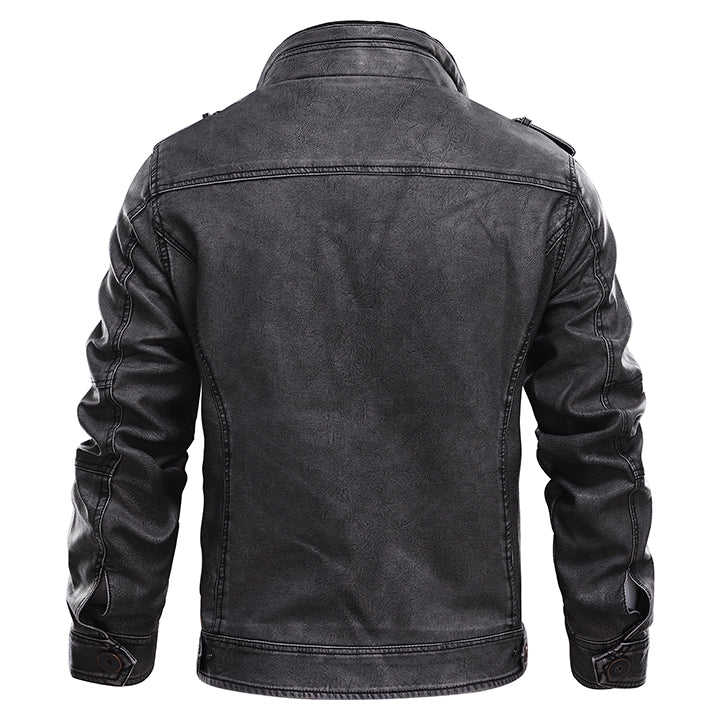 Cullman™ - Schwarz Lederjacke