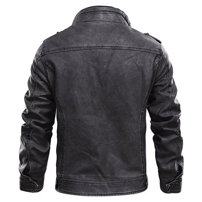 Cullman™ - Schwarz Lederjacke