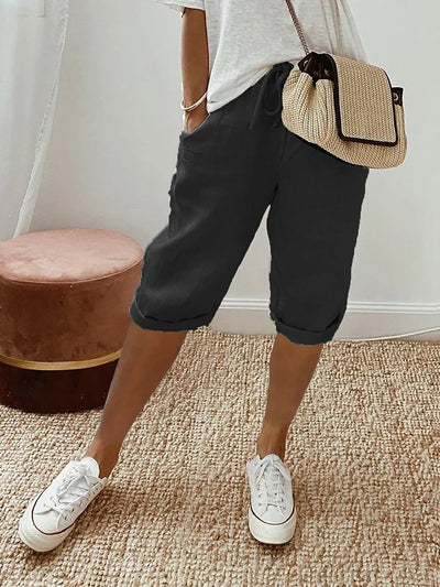 Orla™ - Baumwoll-Leinen Damenhose