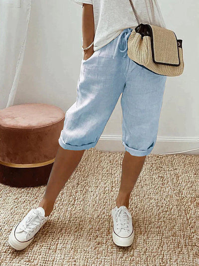 Orla™ - Baumwoll-Leinen Damenhose