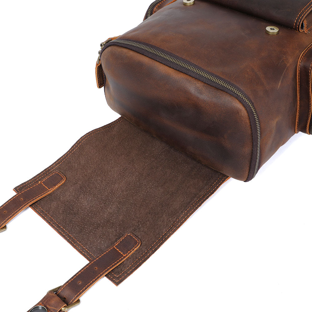 Kalmar™ - Laptop-Rucksack aus Leder