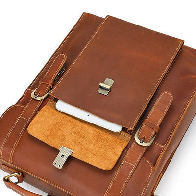Girona™ - Wandelbarer Rucksack aus Leder