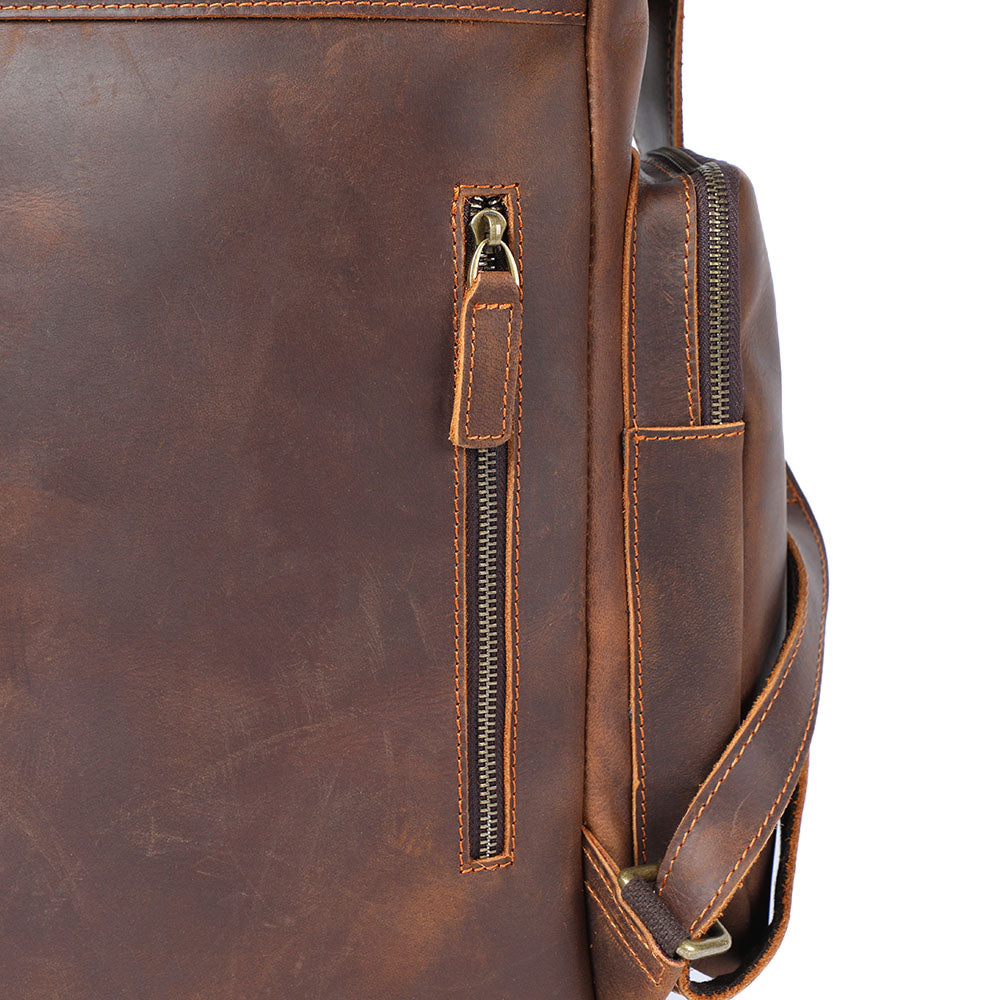 Kalmar™ - Laptop-Rucksack aus Leder