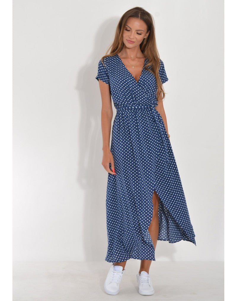 Yasmine™ - Stilvolles Kleid mit V-Ausschnitt