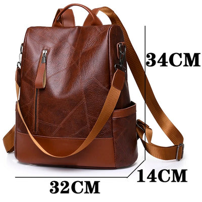 Martina | Rucksack aus Leder