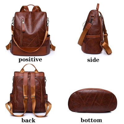 Martina | Rucksack aus Leder