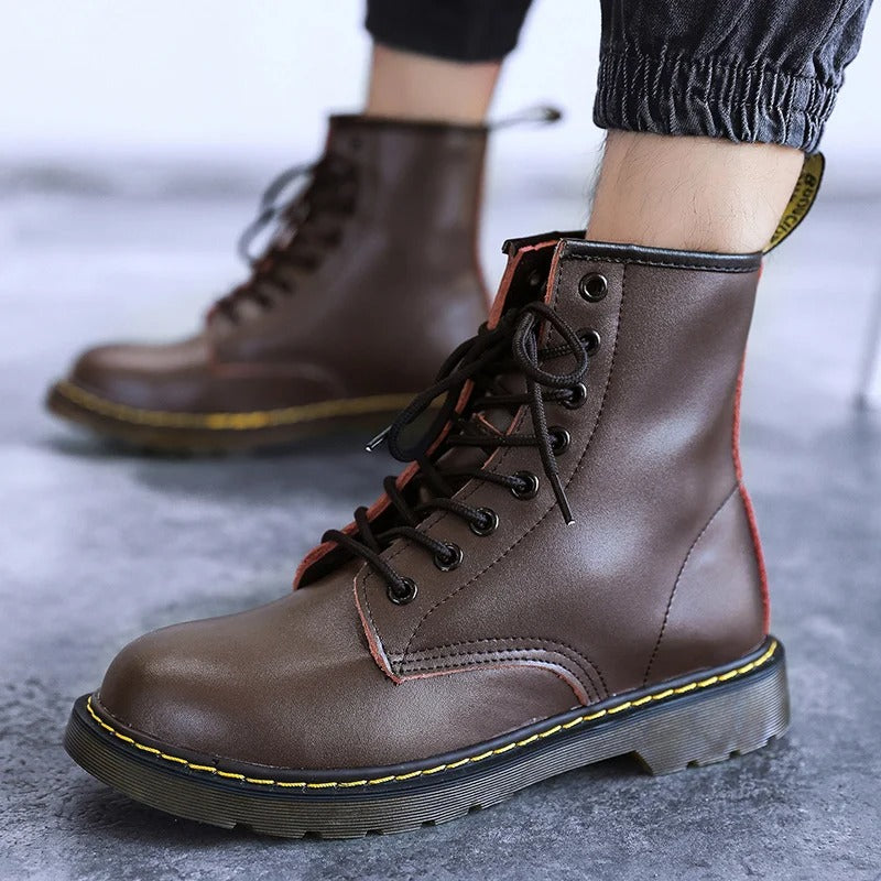 Jakob™ - Lässige Lederstiefel