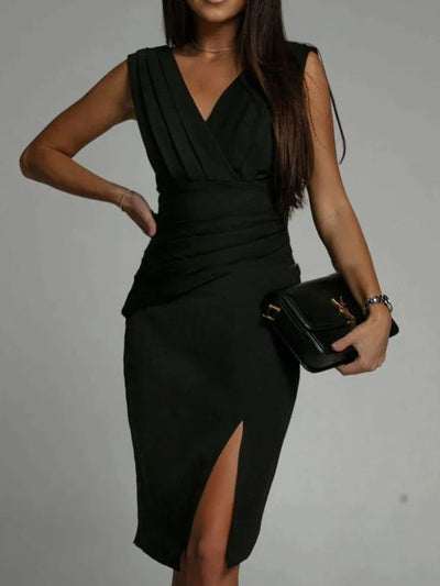 Megan™ - Midi-Wickelkleid