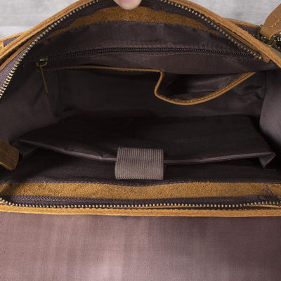 Lugano™ - Business-Rucksack aus Leder