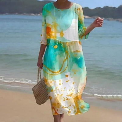 Élira™ – Elegantes Blumenkleid