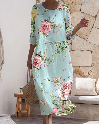 Élira™ – Elegantes Blumenkleid