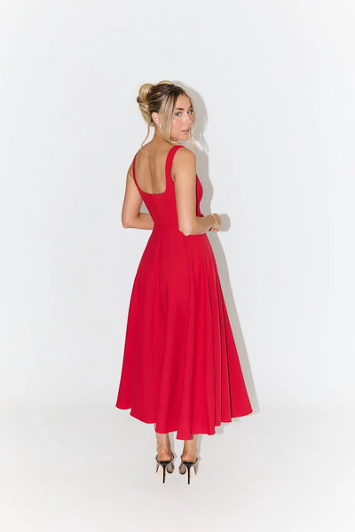 Yade™ - Midikleid mit hoher Taille