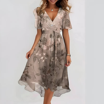 Charice – Midikleid mit kurzen Ärmeln