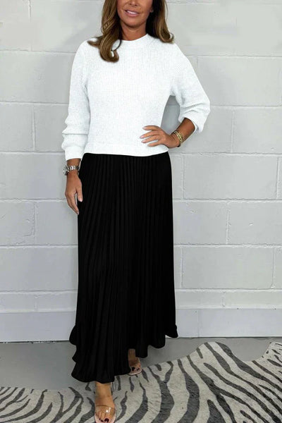 Claire™ - Elegantes 2-in-1 Pulloverkleid