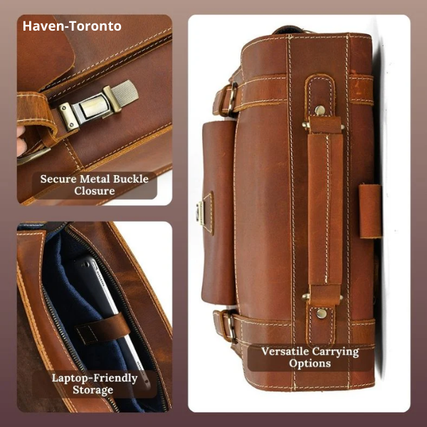 Leder-Cabrio-Rucksack | GIRONA