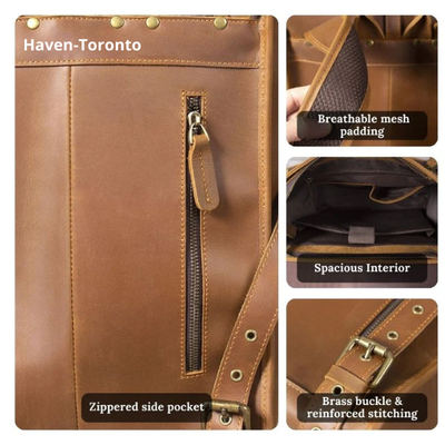 Business Lederrucksack | LUGANO