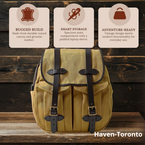 Canvas Rucksack Rucksack | PRAGS