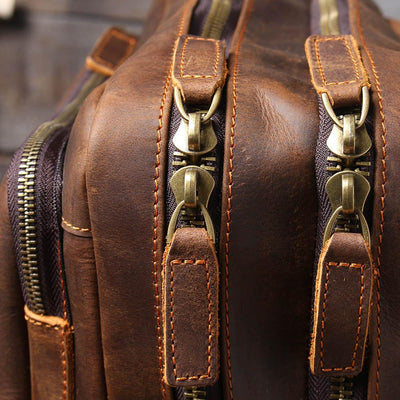 Biefeld™ - Brauner Lederrucksack