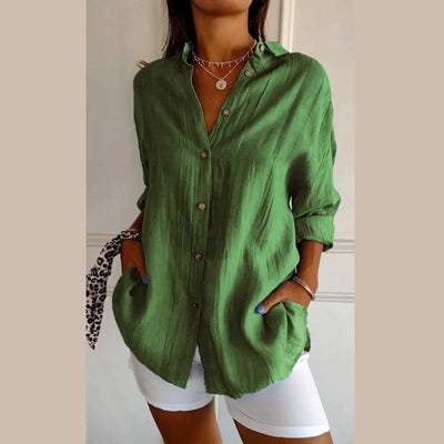 Ella - Geknittertes Top mit Charme