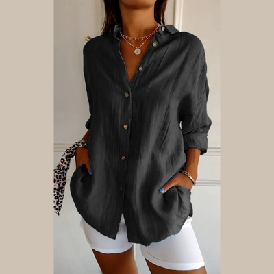 Ella - Geknittertes Top mit Charme